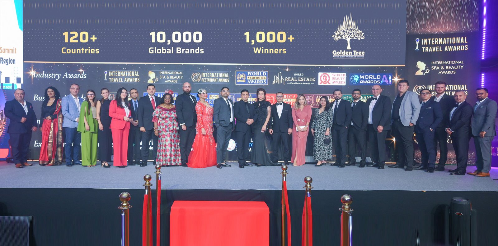 Hospitality awards event
